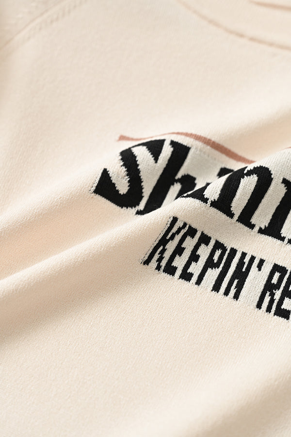 BACK No.9 Raglan Pullover