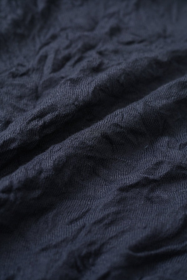 Crinkled Long Sleeve Cardigan