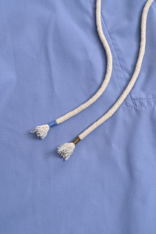 High Neck Paneled Shirt