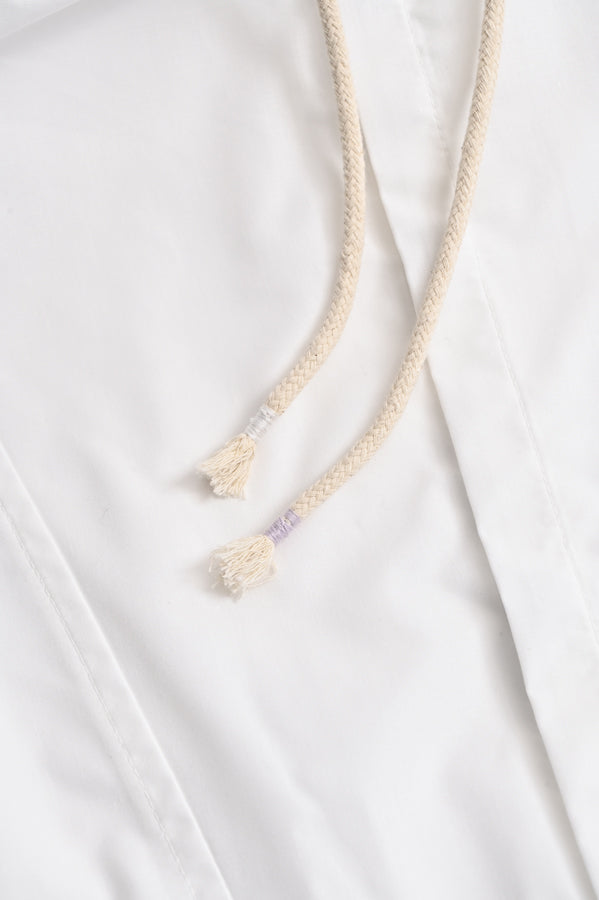 High Neck Paneled Shirt