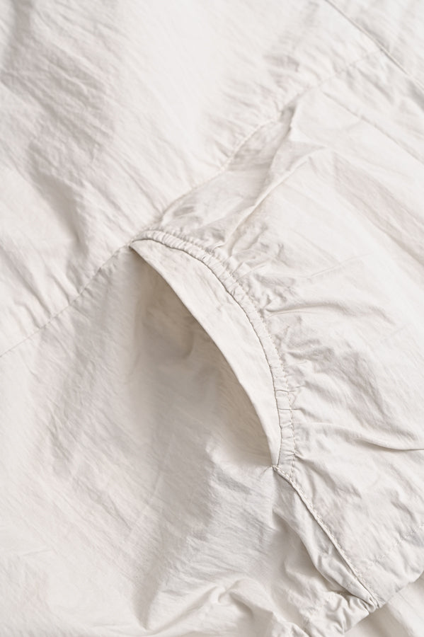 Shirred Collar Dolman Blouson