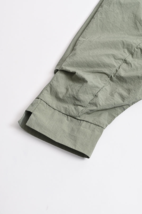Shirred Collar Dolman Blouson