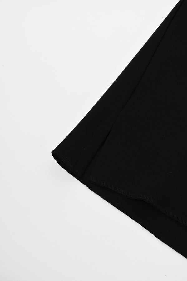 Ponte V-Neck Pullover