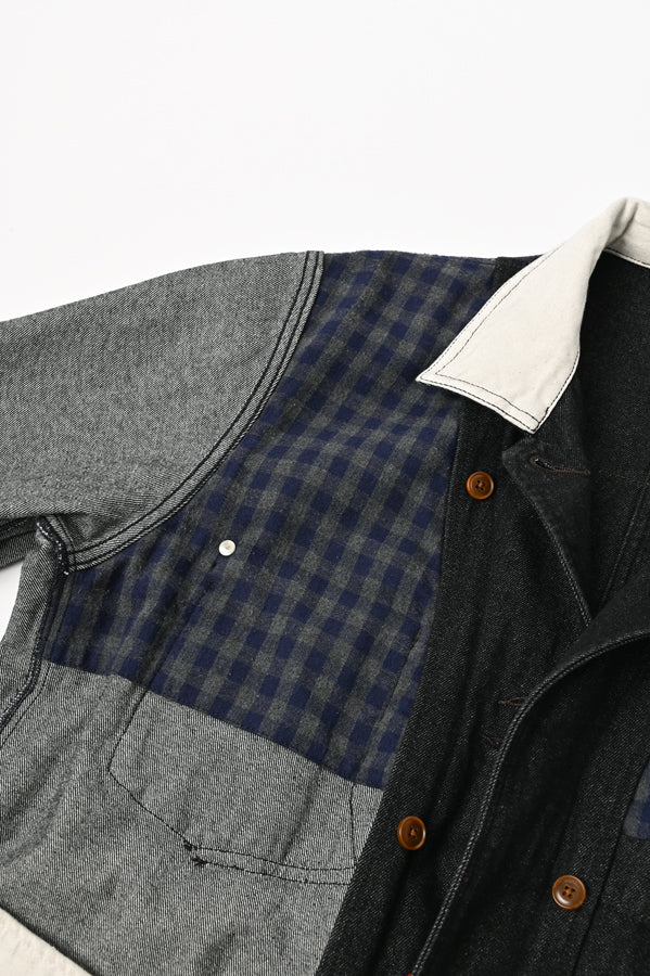 Denim Coverall Jacket