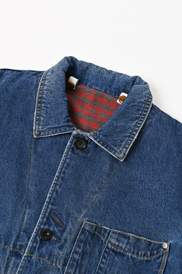 Denim Coverall Jacket