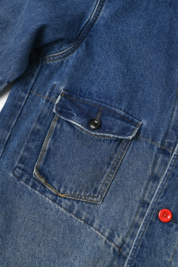 Denim Coverall Jacket