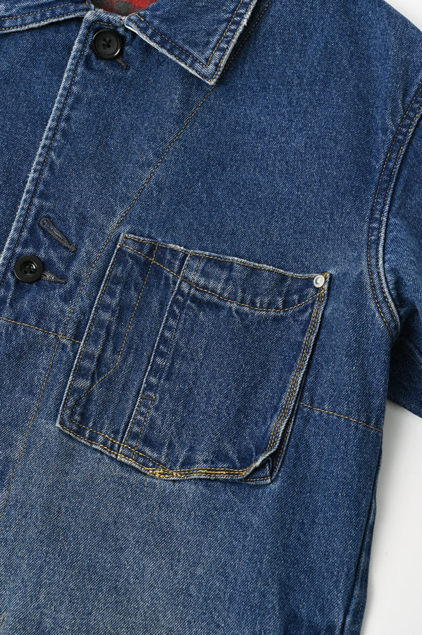 Denim Coverall Jacket