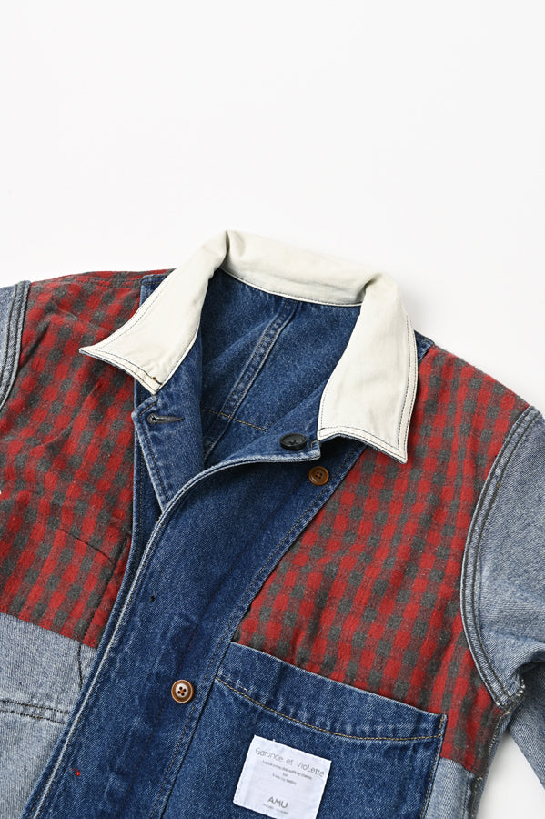 Denim Coverall Jacket