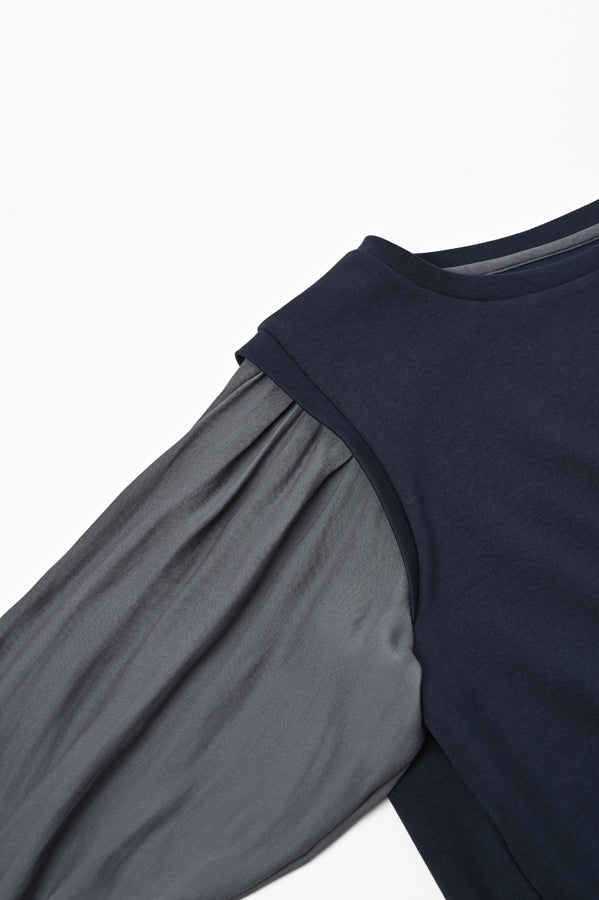 Fine Gather Sleeve Pullover