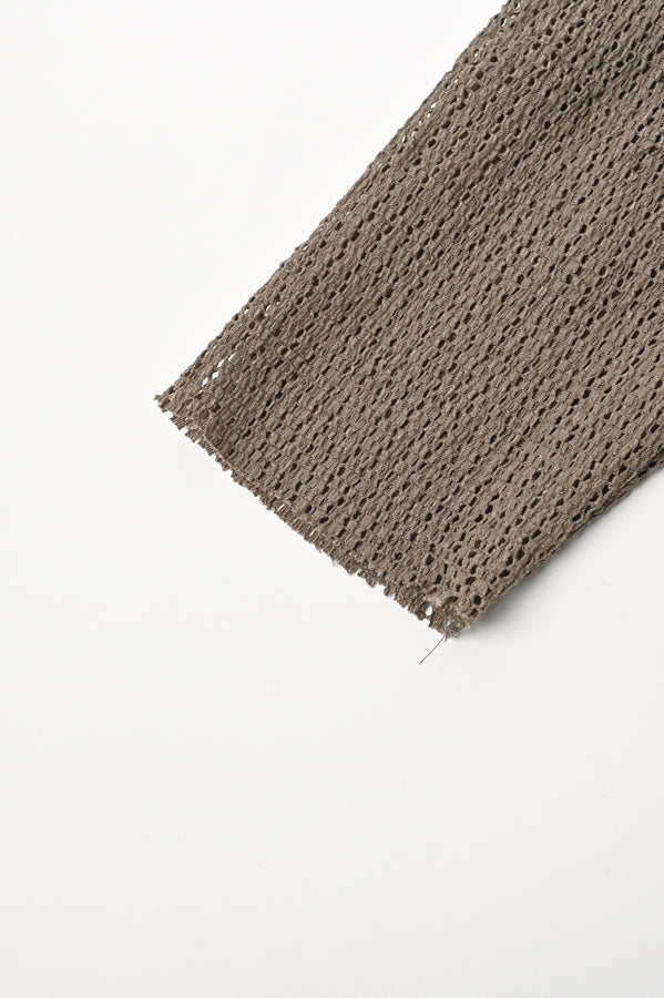 Lace Panel Pullover