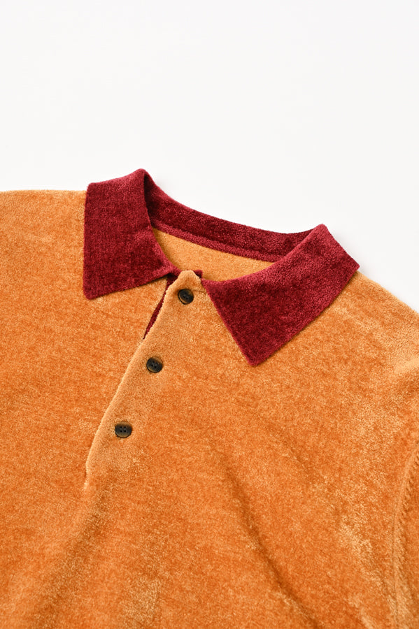 Collared Pile Knit Pullover