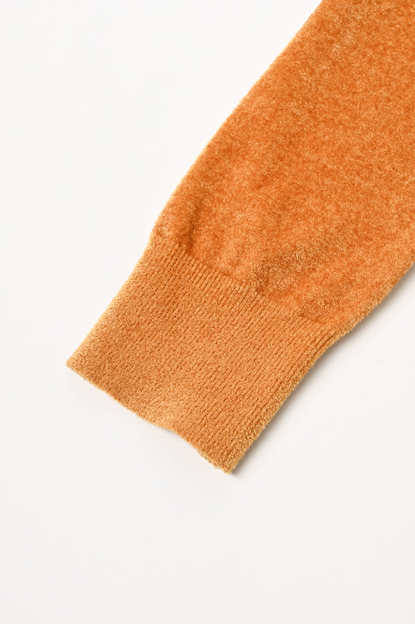 Collared Pile Knit Pullover