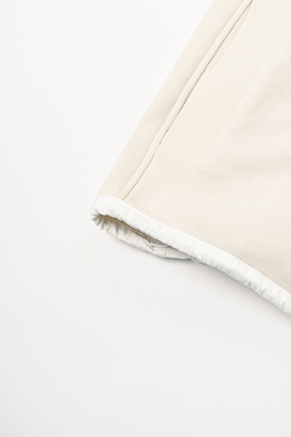 French Terry Panel Pullover