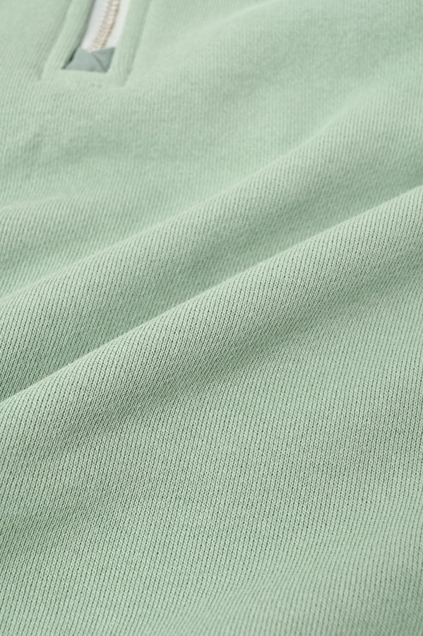 French Terry Zip Pullover
