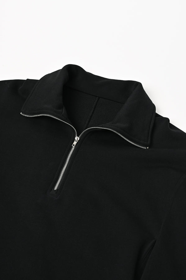 French Terry Zip Pullover