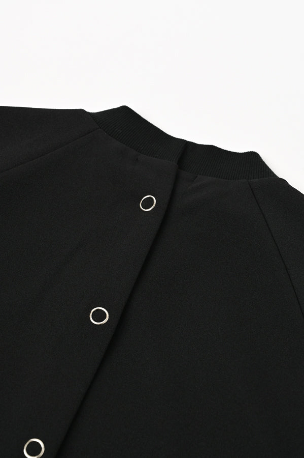 Gusset Back Open Pullover