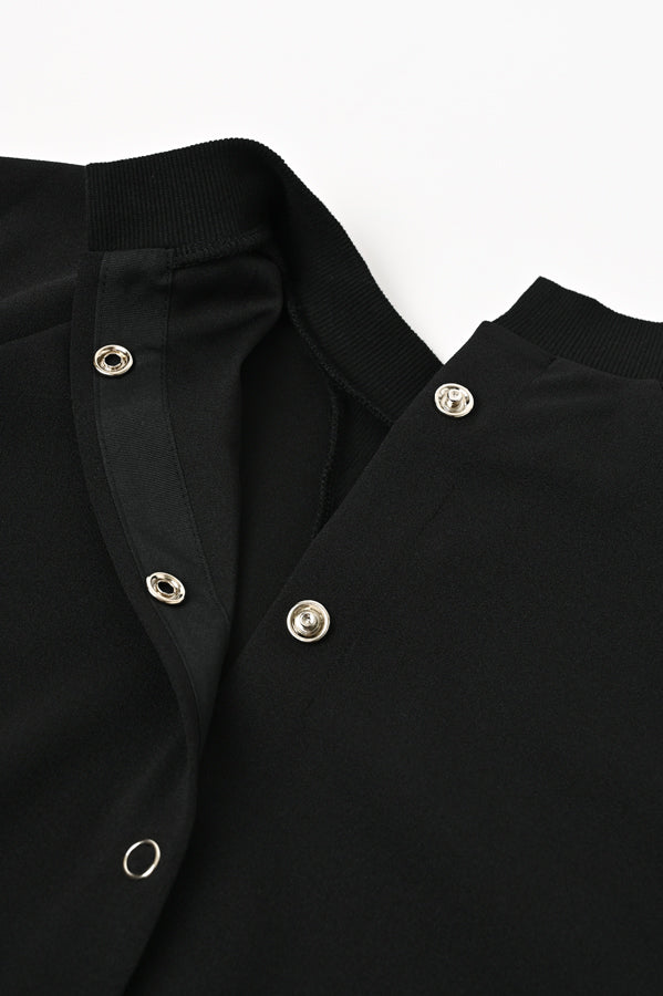 Gusset Back Open Pullover