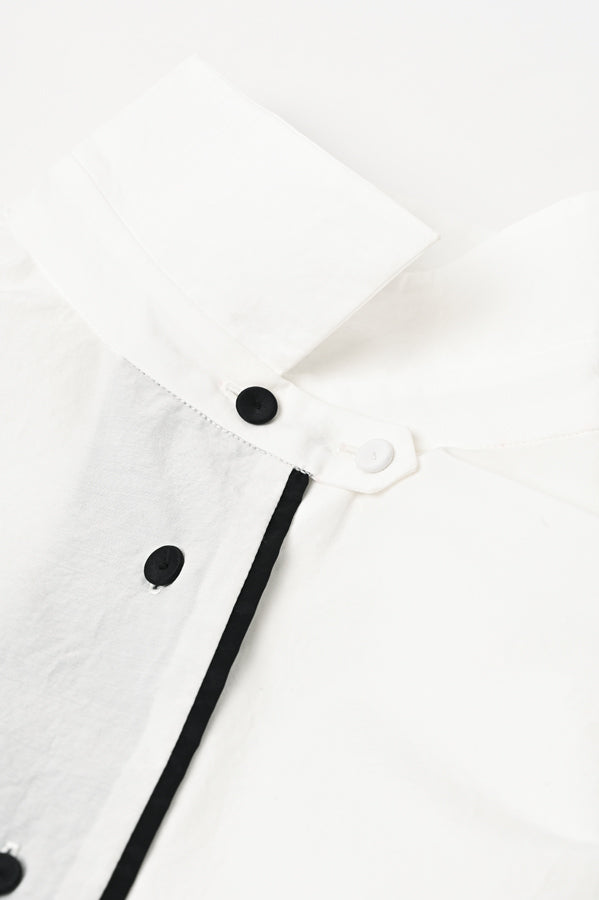 Airy Back Gather Shirt