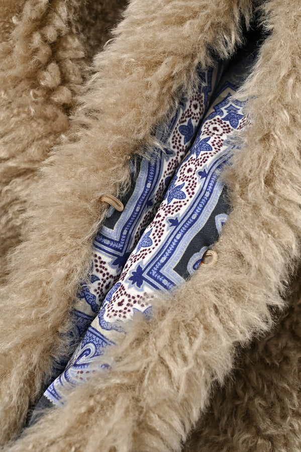 Fur Print Vest