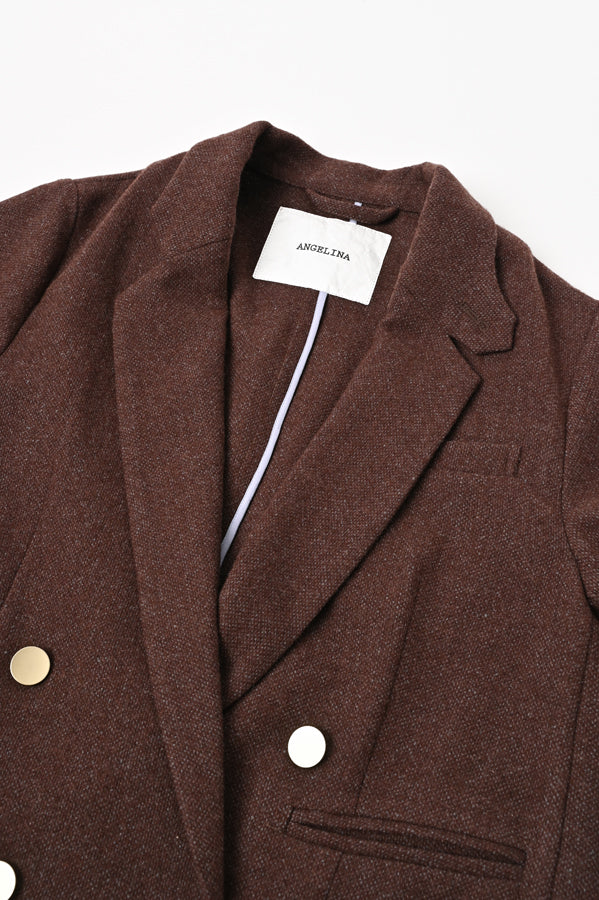 Double-Breasted Tailored Jacket