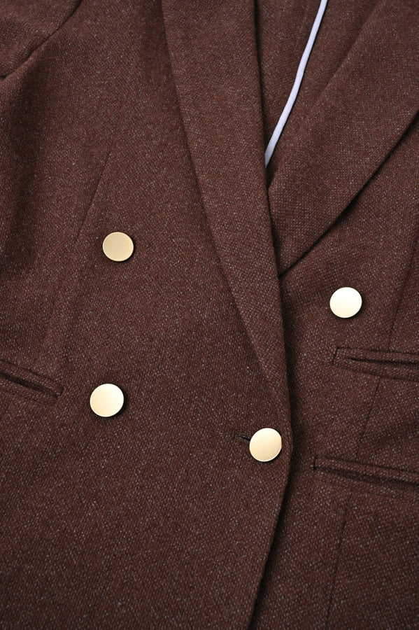 Double-Breasted Tailored Jacket