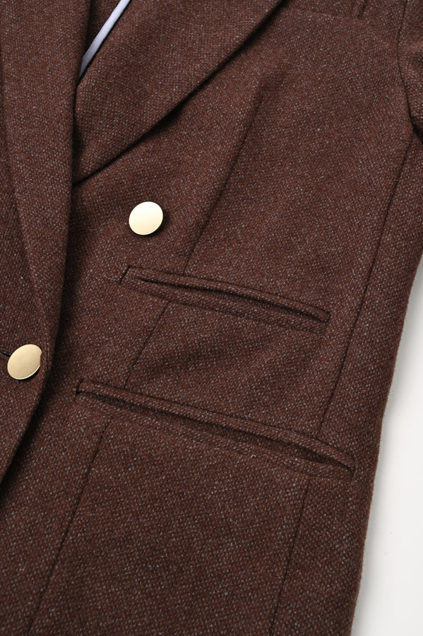 Double-Breasted Tailored Jacket