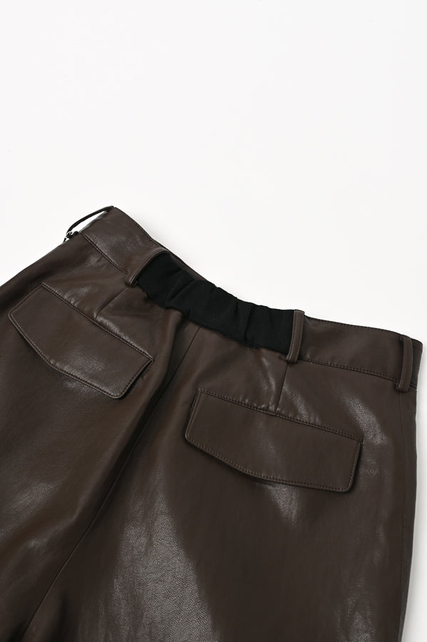 Eco Leather Shorts