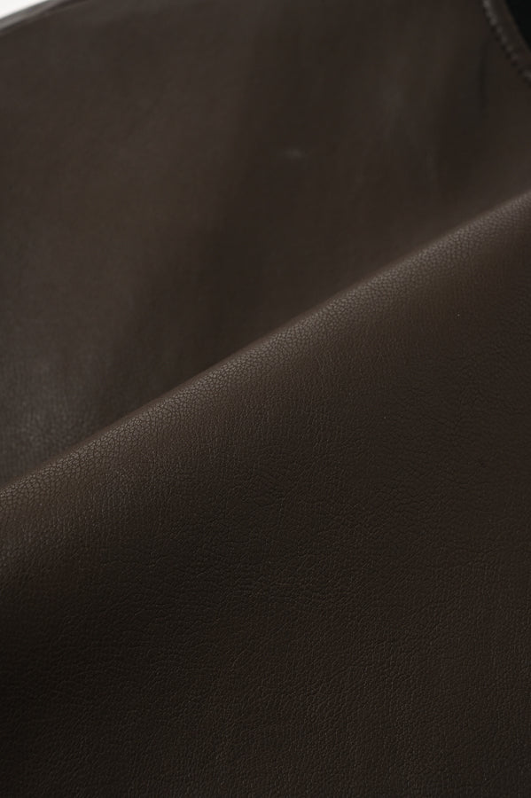 Eco Leather Gusset Sleeve Jacket