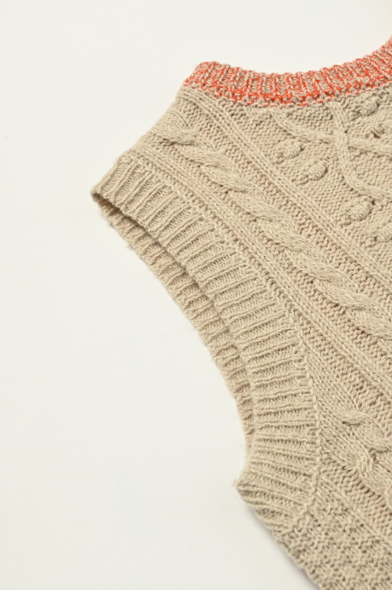 2-Way Aran Nordic Vest
