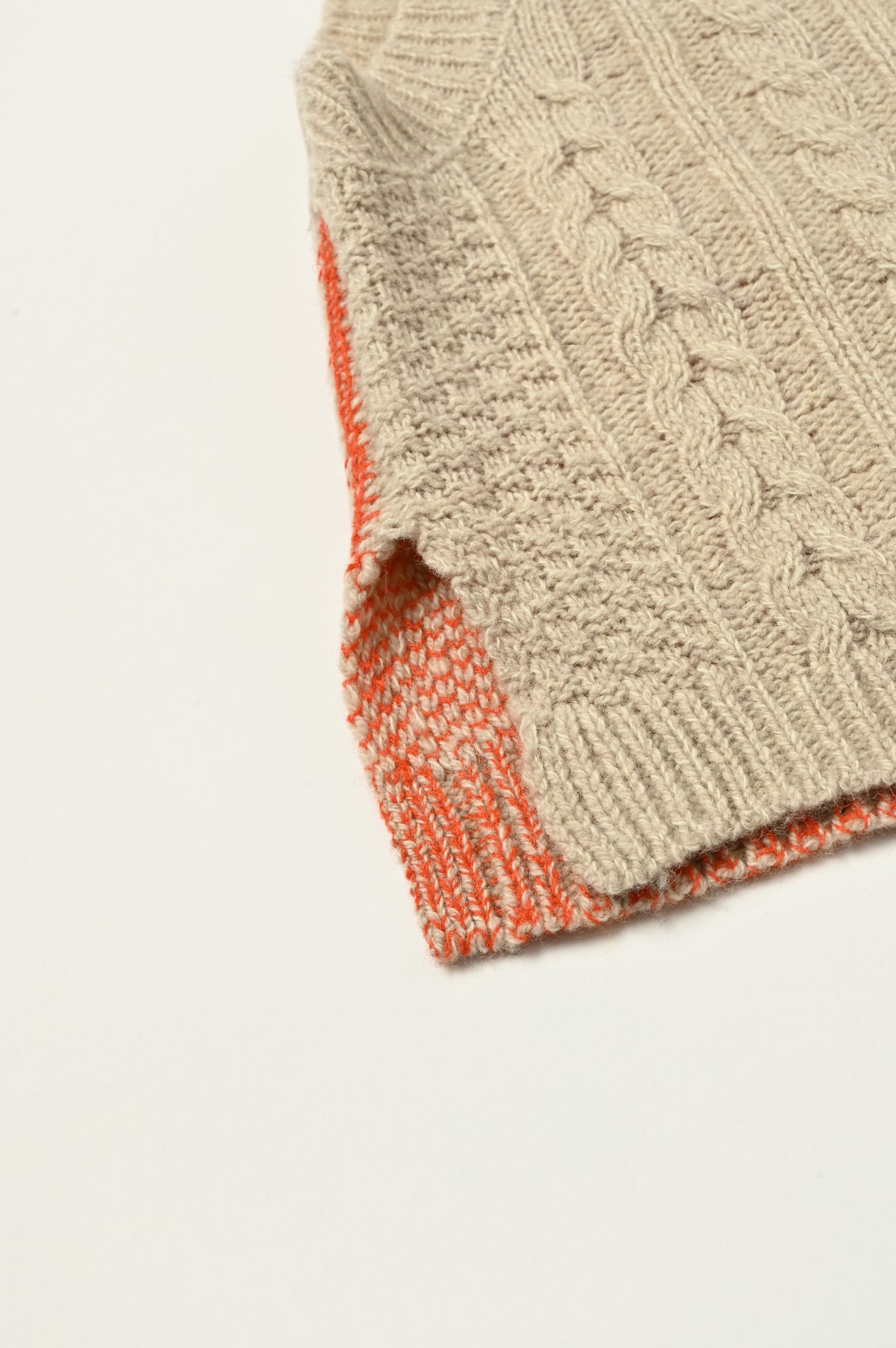 2-Way Aran Nordic Vest