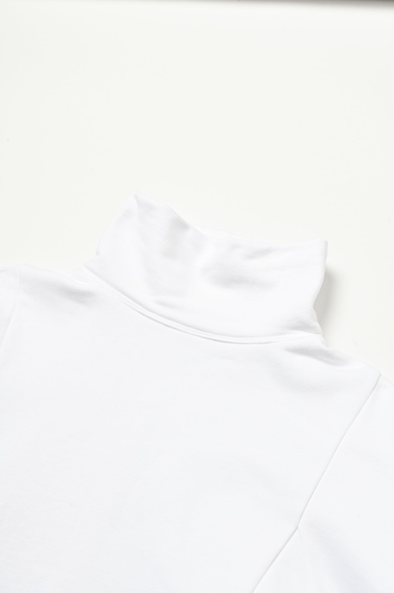 Brushed French Terry Hem Pullover