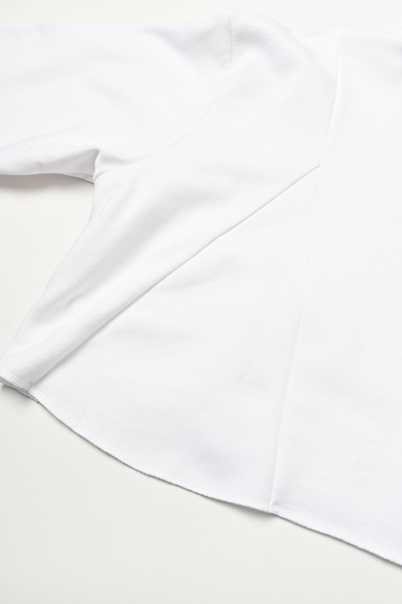 Brushed French Terry Hem Pullover