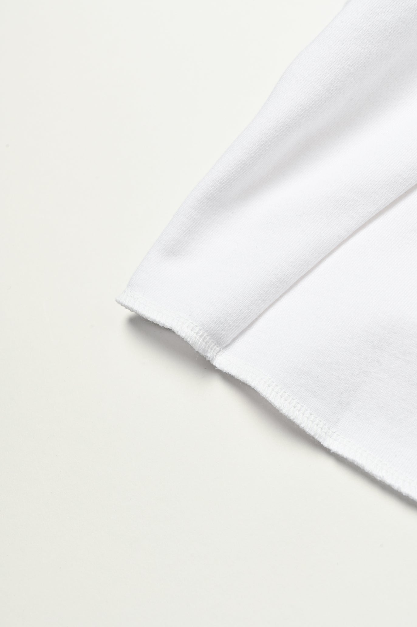 Brushed French Terry Hem Pullover