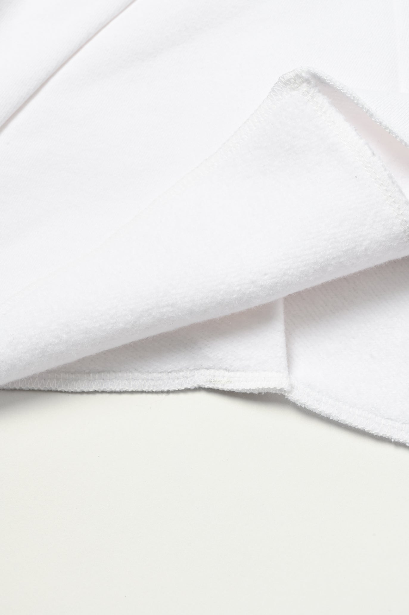 Brushed French Terry Hem Pullover