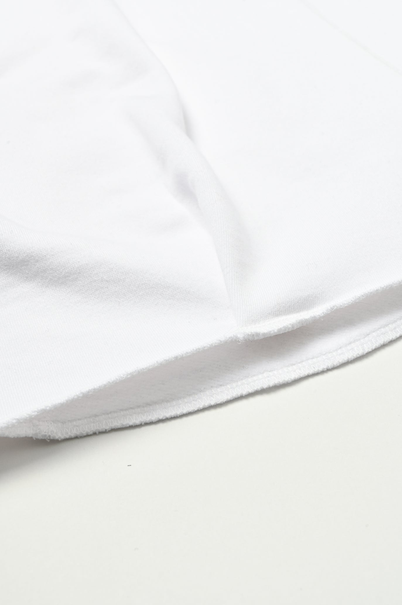 Brushed French Terry Hem Pullover