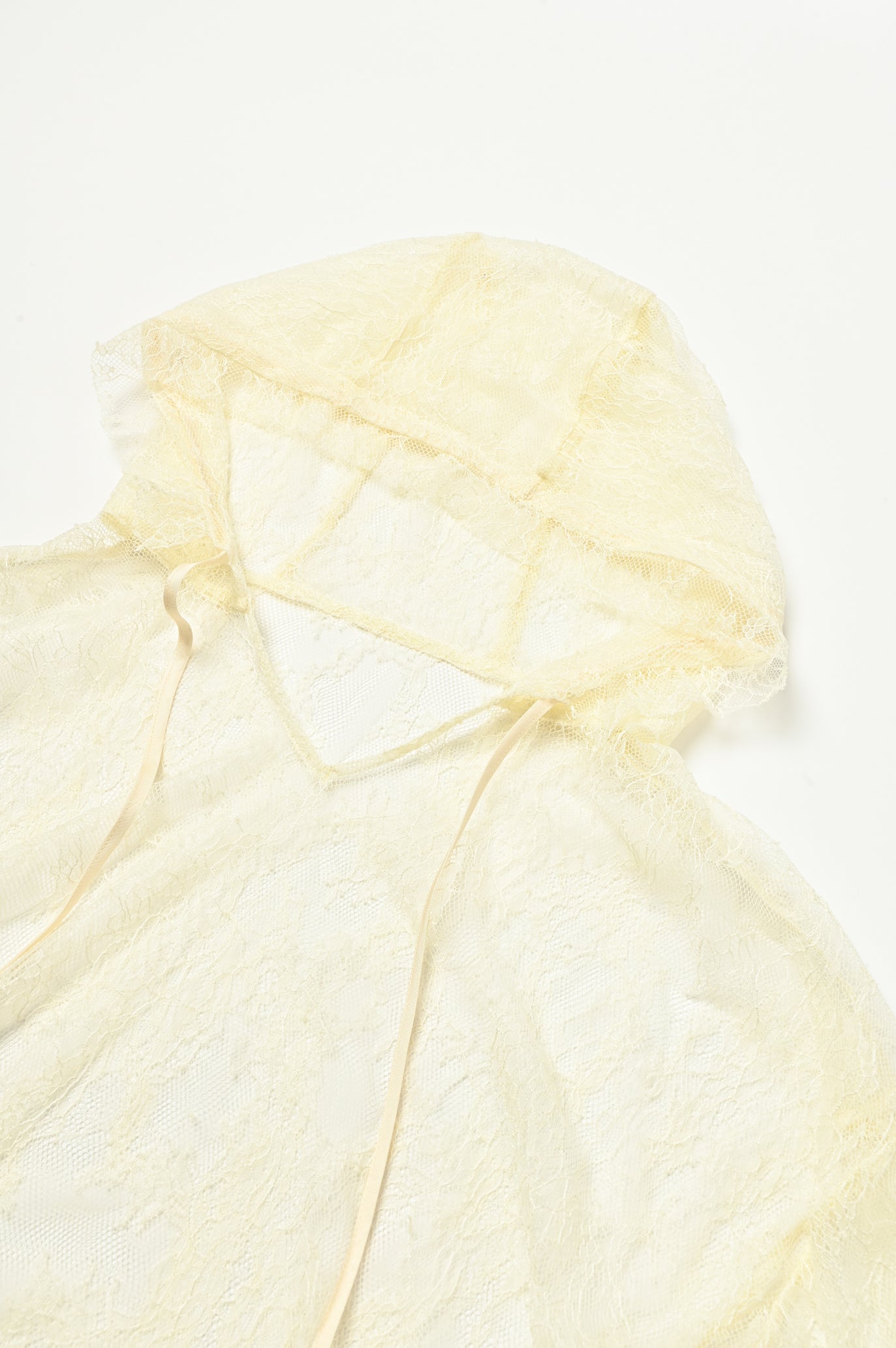 Lace Hood Pullover