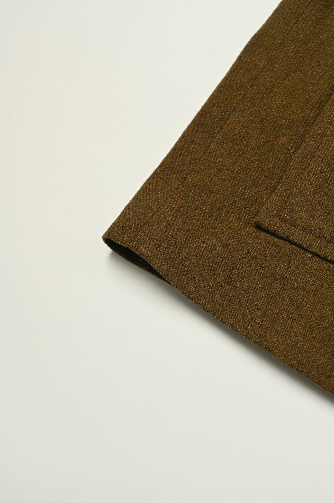 Wool-Cotton Tweed 3-Pocket Jacket