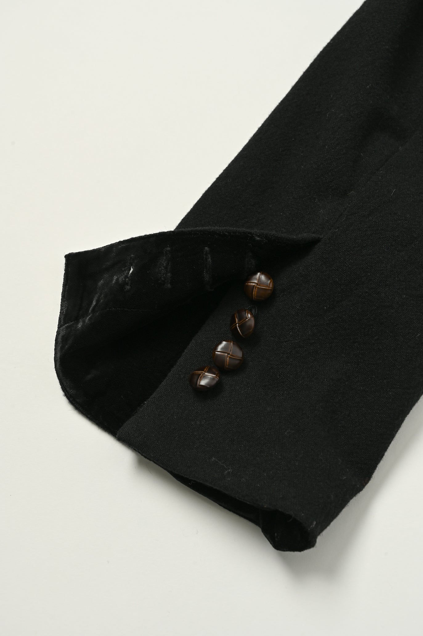 Wool-Cotton Tweed 3-Pocket Jacket