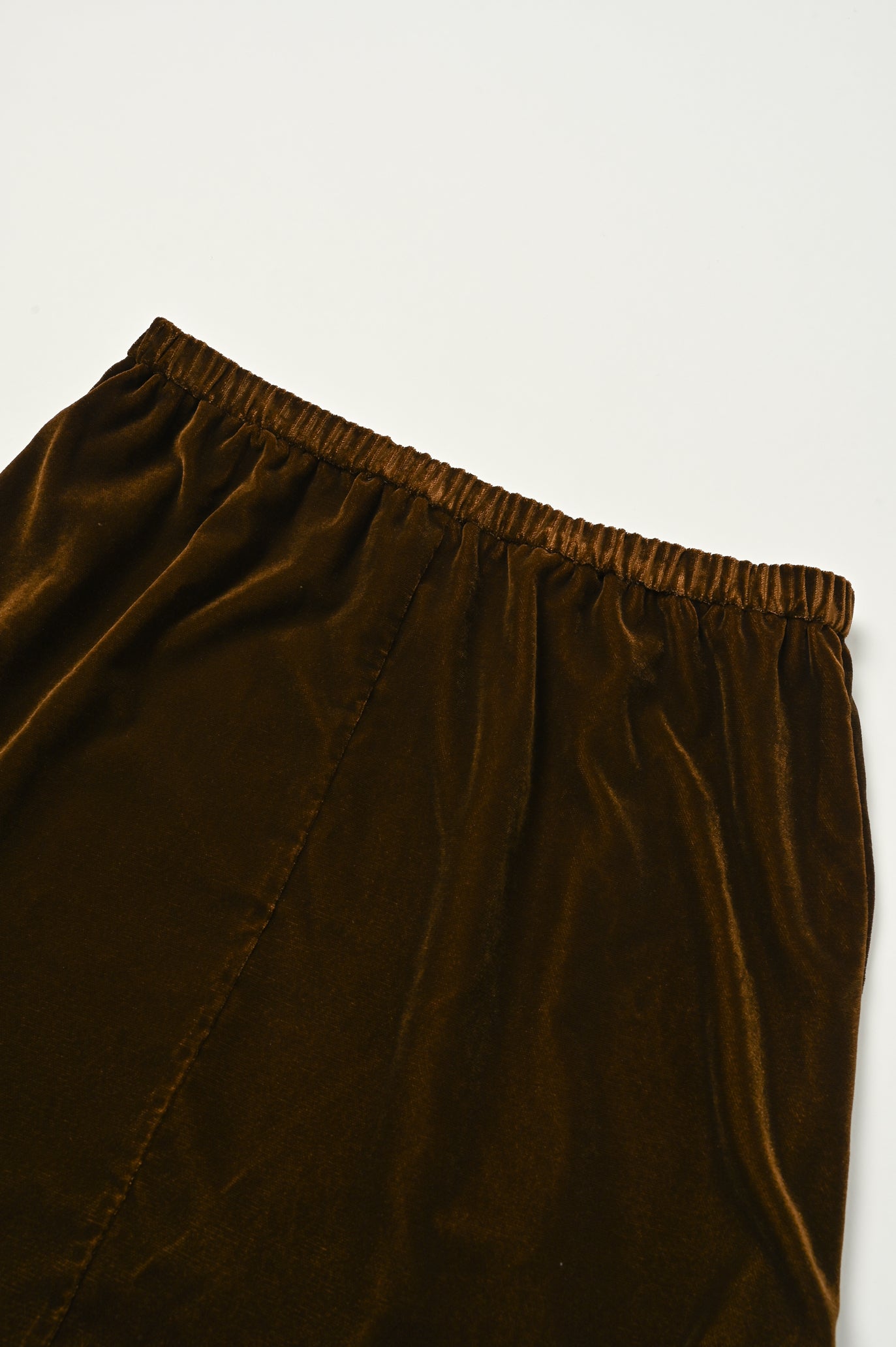 Velvet & Sheer Combo Skirt