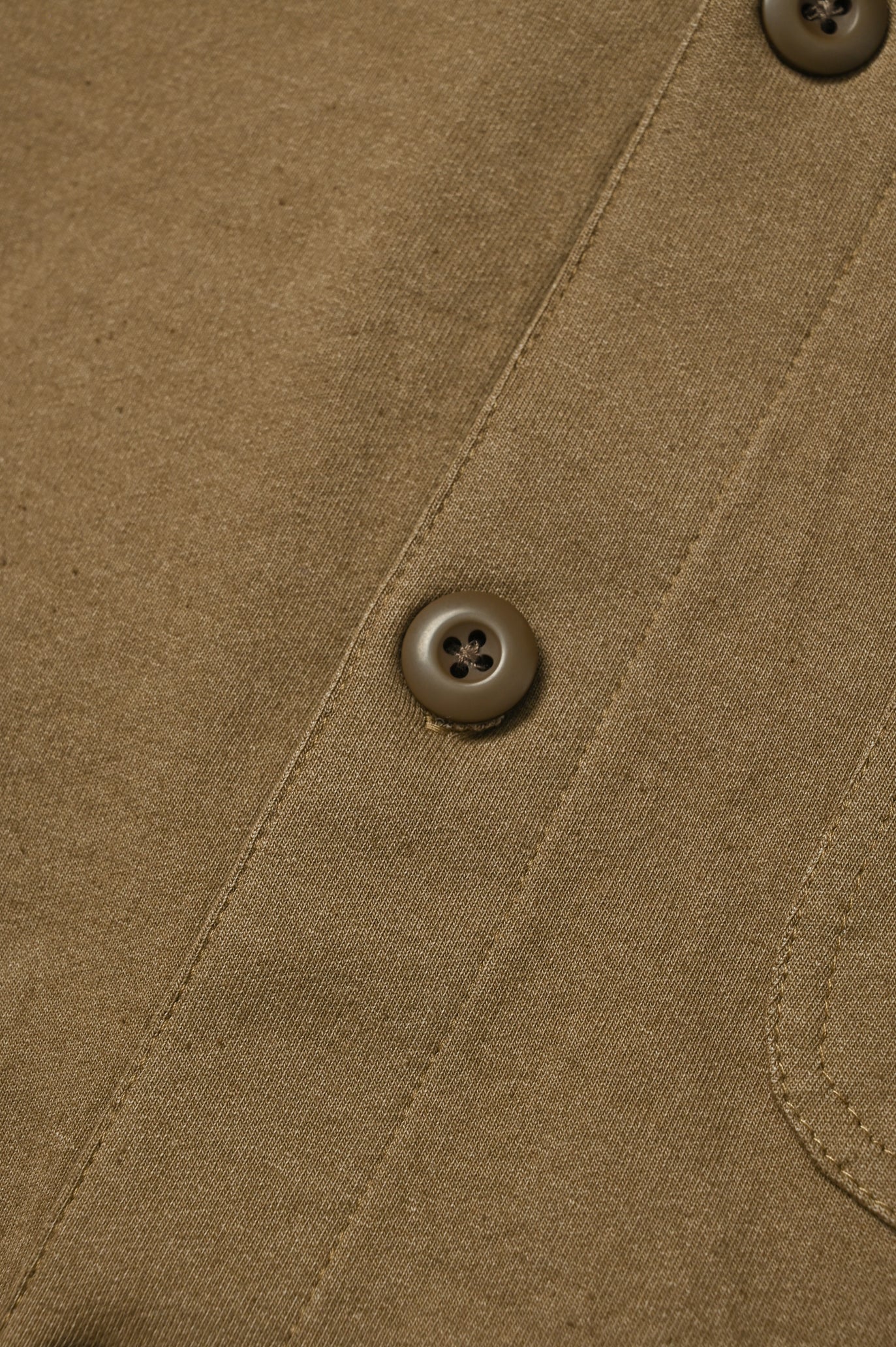 Knit Denim Shirt