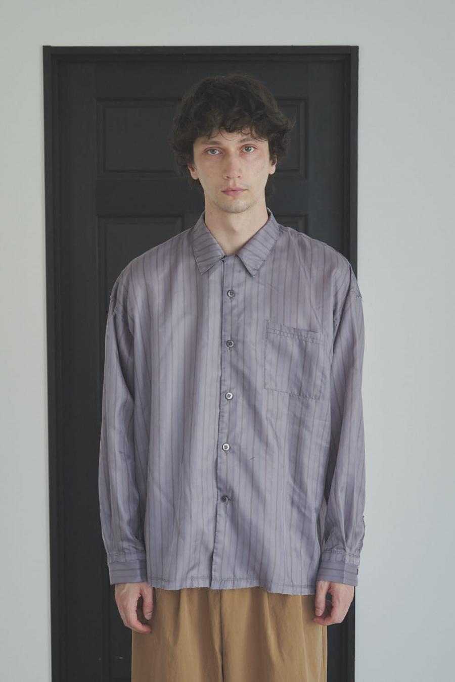 Cut-Off Stripe Shirt