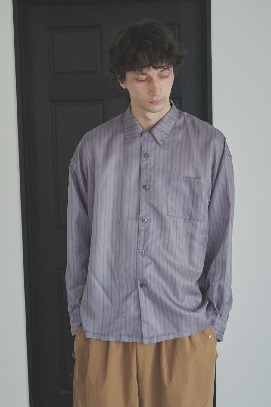 Cut-Off Stripe Shirt