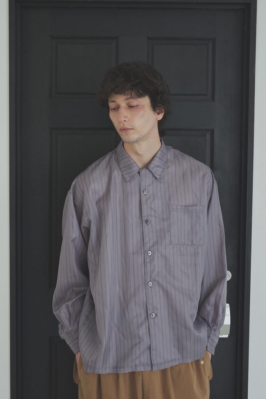 Cut-Off Stripe Shirt