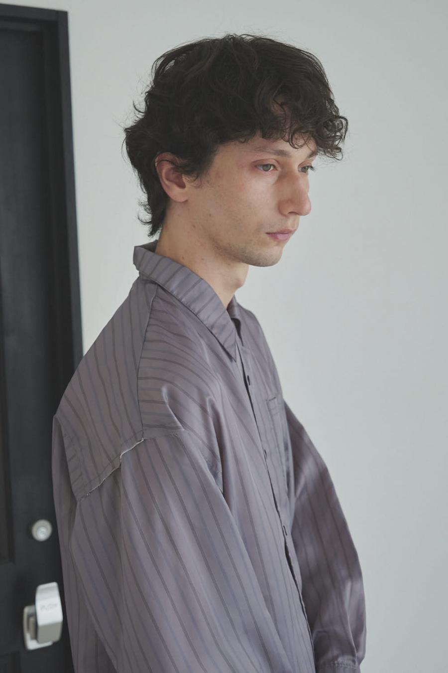 Cut-Off Stripe Shirt