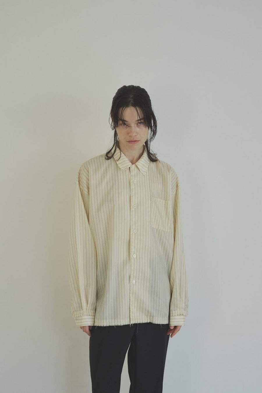Cut-Off Stripe Shirt