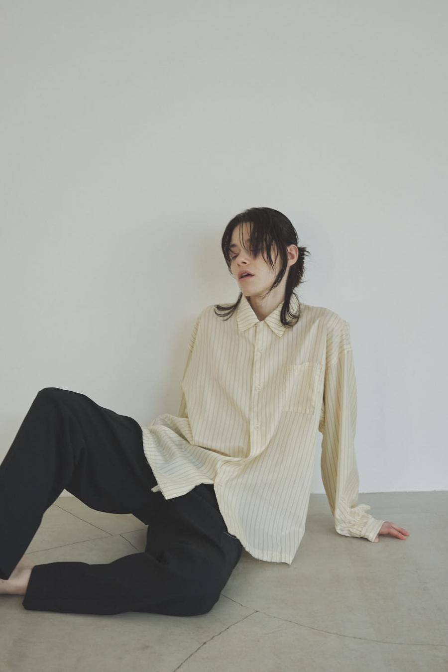 Cut-Off Stripe Shirt