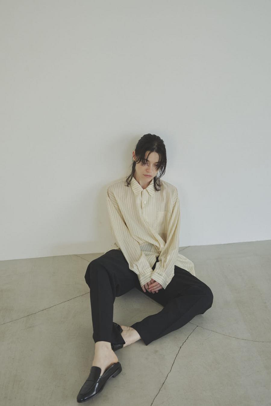 Cut-Off Stripe Shirt