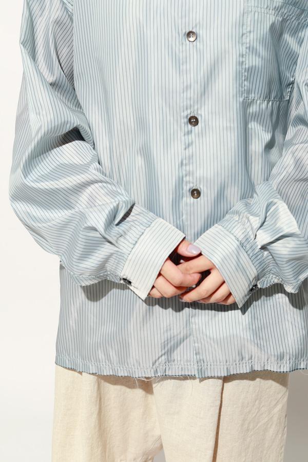 Cut-Off Stripe Shirt