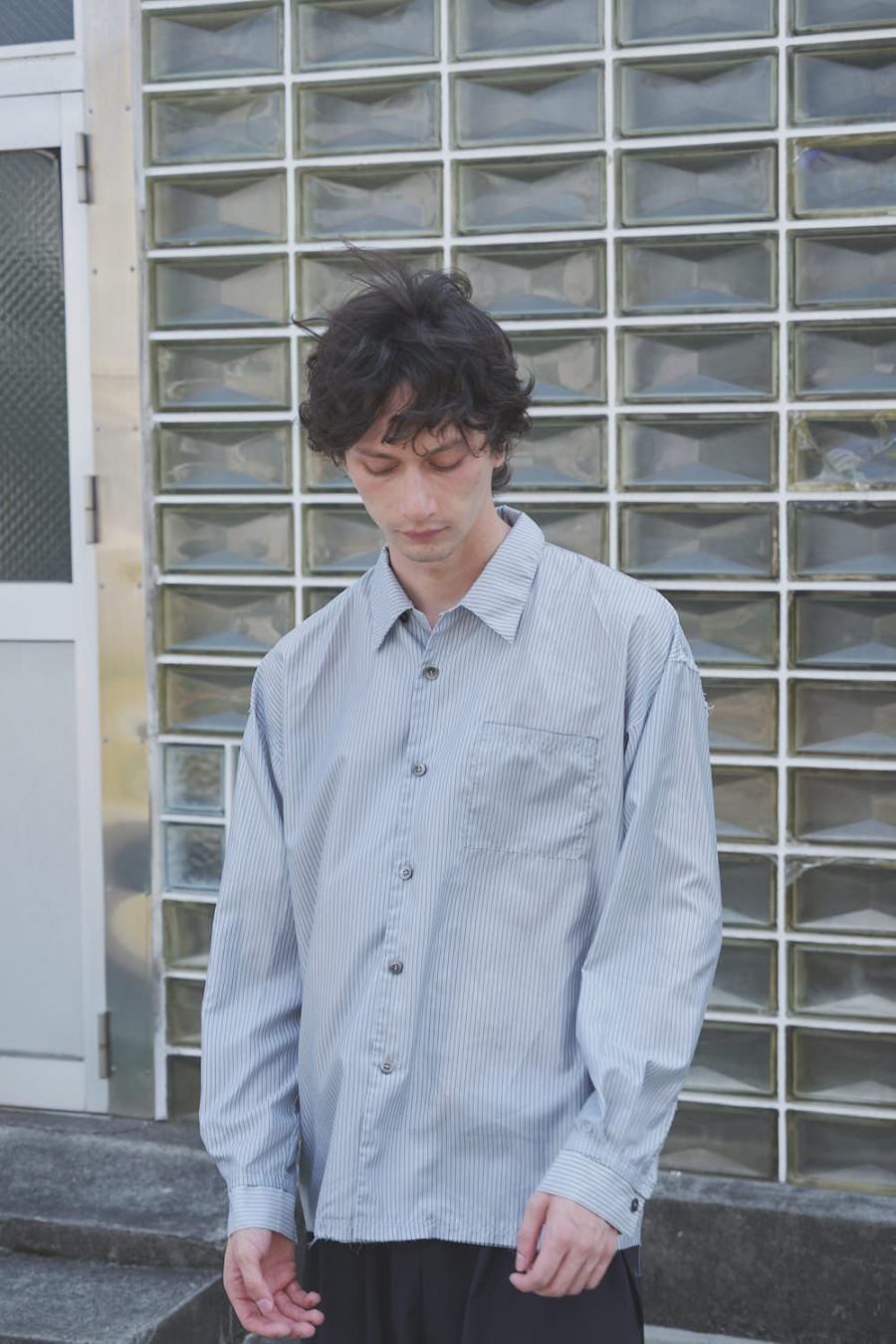 Cut-Off Stripe Shirt