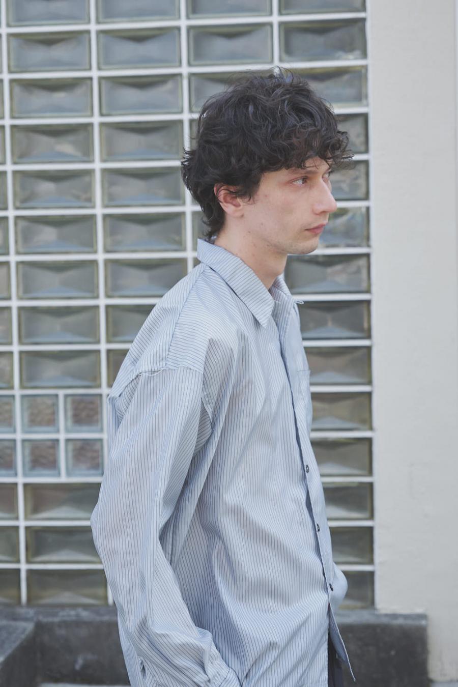 Cut-Off Stripe Shirt